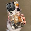 Кричащие Коты Объединяются Мемы Ударопрочный Чехол для Телефона для Xiaomi Poco X7 X6 X5 X3 Pro F7 Ultra M8 Redmi 15C 15 14C 13C 12C 10C 13 12 1