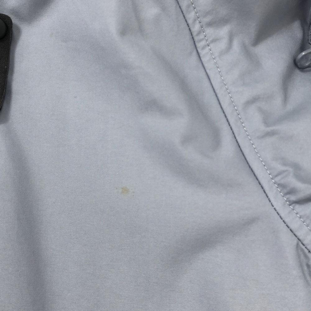 Fat Нейлоновая куртка TITCH Серая капюшон Мужская Б/у