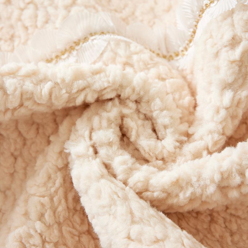 Новая подушка для дивана, утолщенный флис, простой современный нескользящий теплый кремовый, песочный кожаный чехол для волос, полотенце