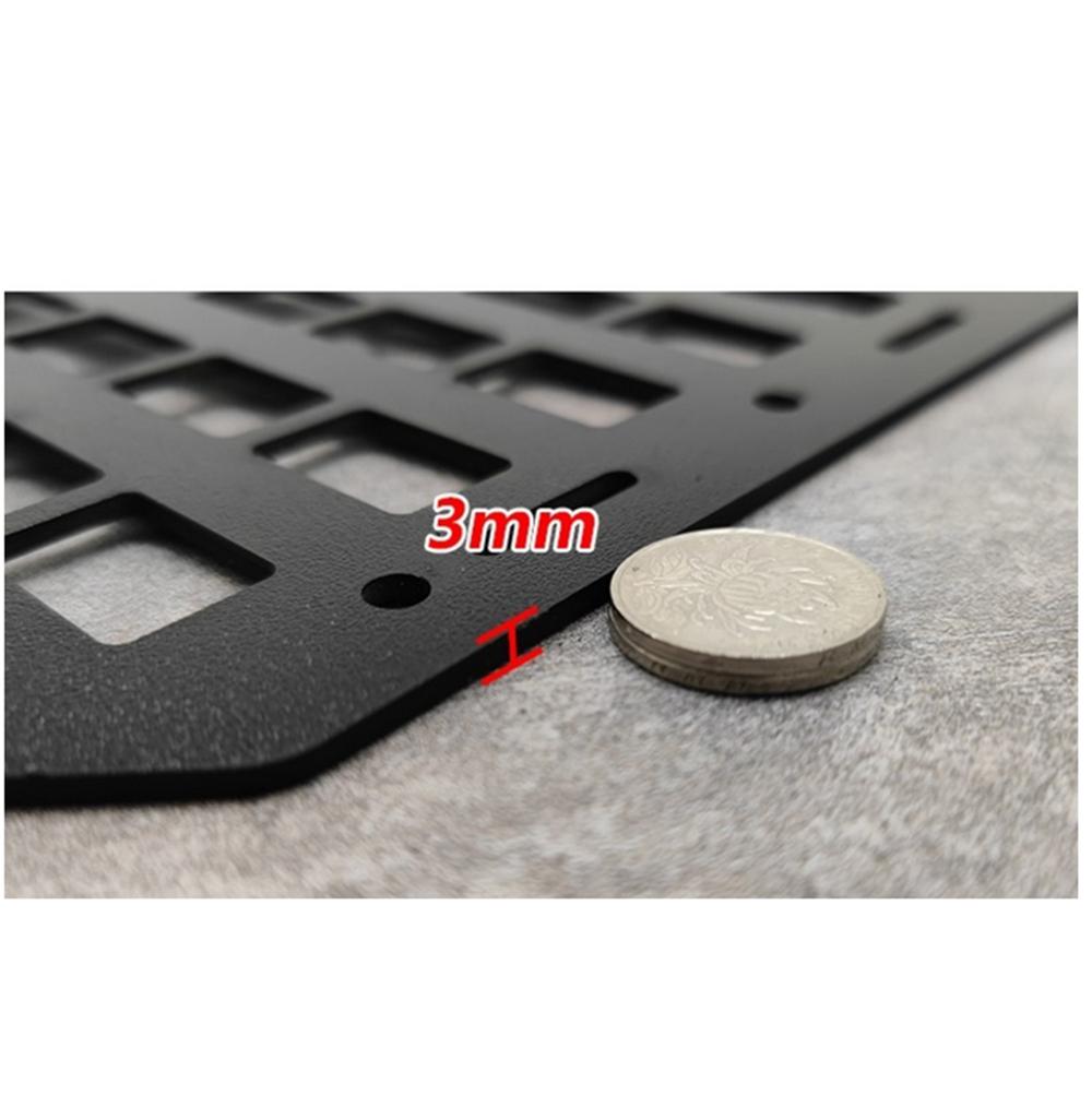 Новая универсальная тактическая жесткая MOLLE панель органайзер на спинку сиденья автомобиля под подголовник черный