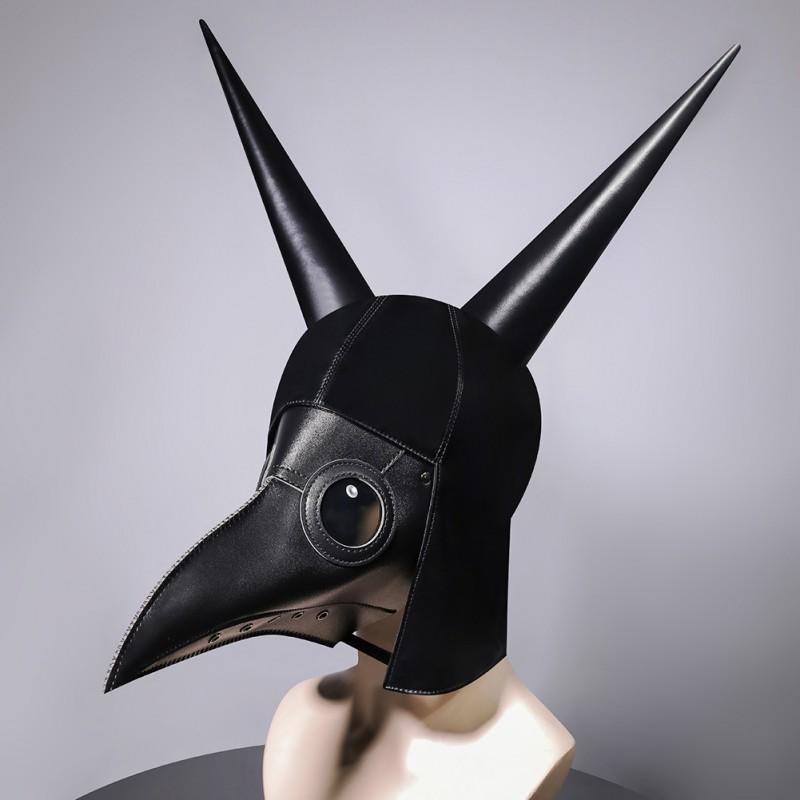 Halloween Punk Plague Doctor Hat Cosplay Party Costume Accessory Adults Kids