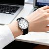 BUREI Analog Quartz Watch Date Slim Silica Gel Celebration Gift Women's - Stylish, Waterproof, Display, Design, Easy-to-Read Dial, Strap, Simple,