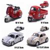 1:43 Pullback Car Alloy Three Wheeled Vehicle Model Gift Motorcycle Model