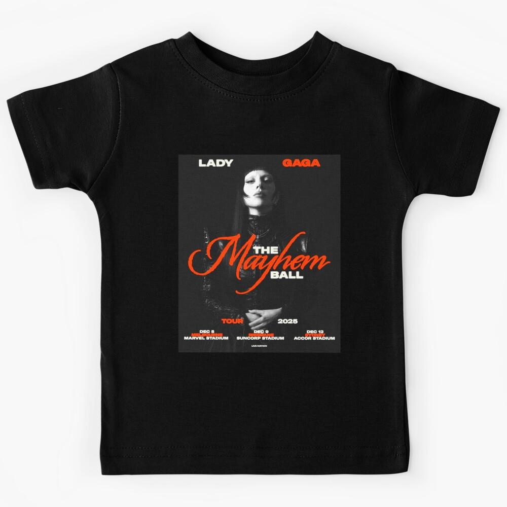 Lady Gaga's The Mayhem Ball tour Kids T-Shirt
