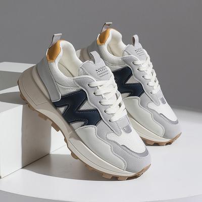 Женские Новые Дышащие Кроссовки Высокого Класса Спортивный Баланс Модная Обувь для Женщин Офисный Тренд Роскошные Кроссовки Женские De Mujer