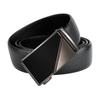 New Style of Men's Leather Belt Cowhide Belt Middle Aged and Young Alloy Automatic Buckle High End Business Belt Men