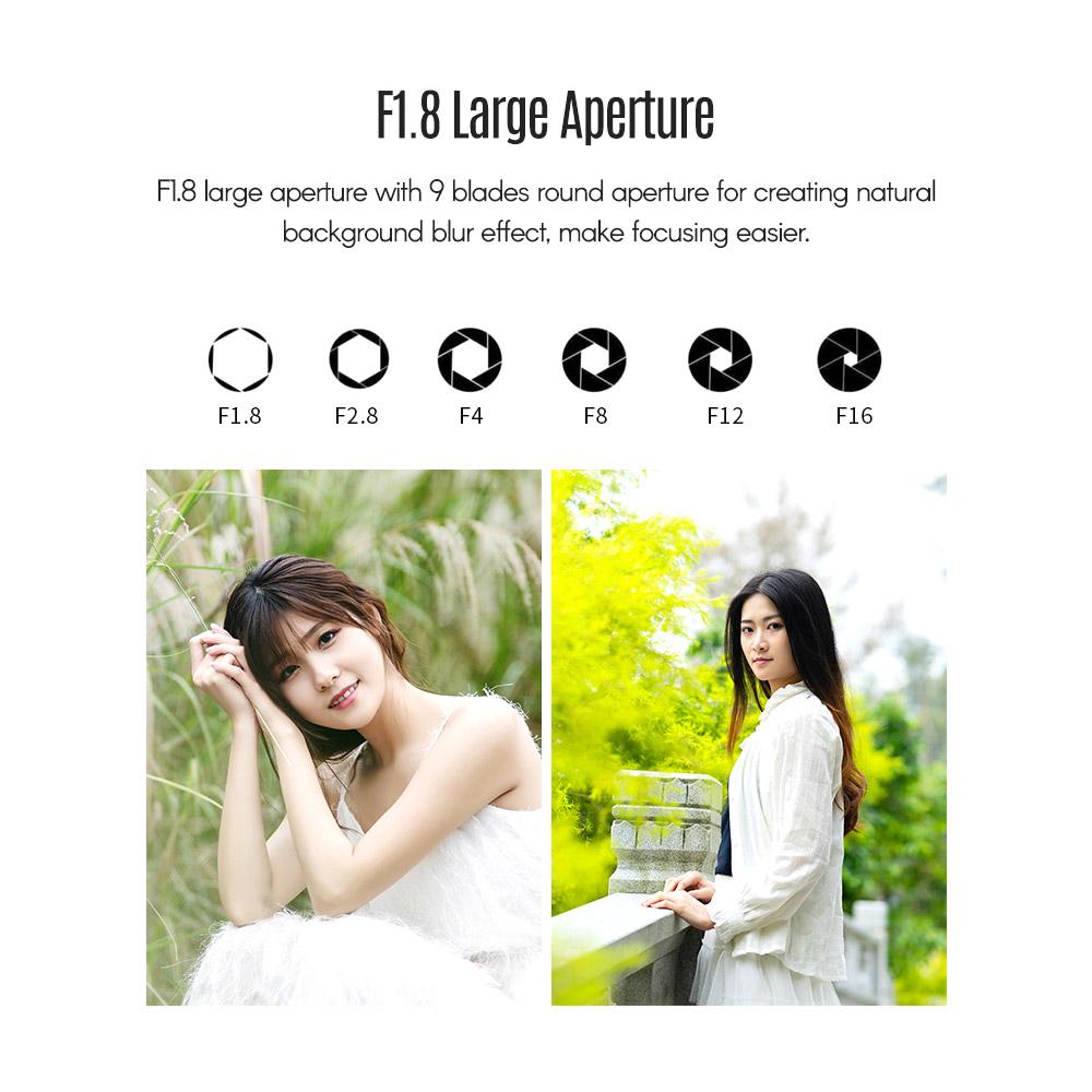 Объектив Viltrox 85mm F1.8 STM Pro AF с автофокусировкой для Sony A6500 A6300 с байонетом E