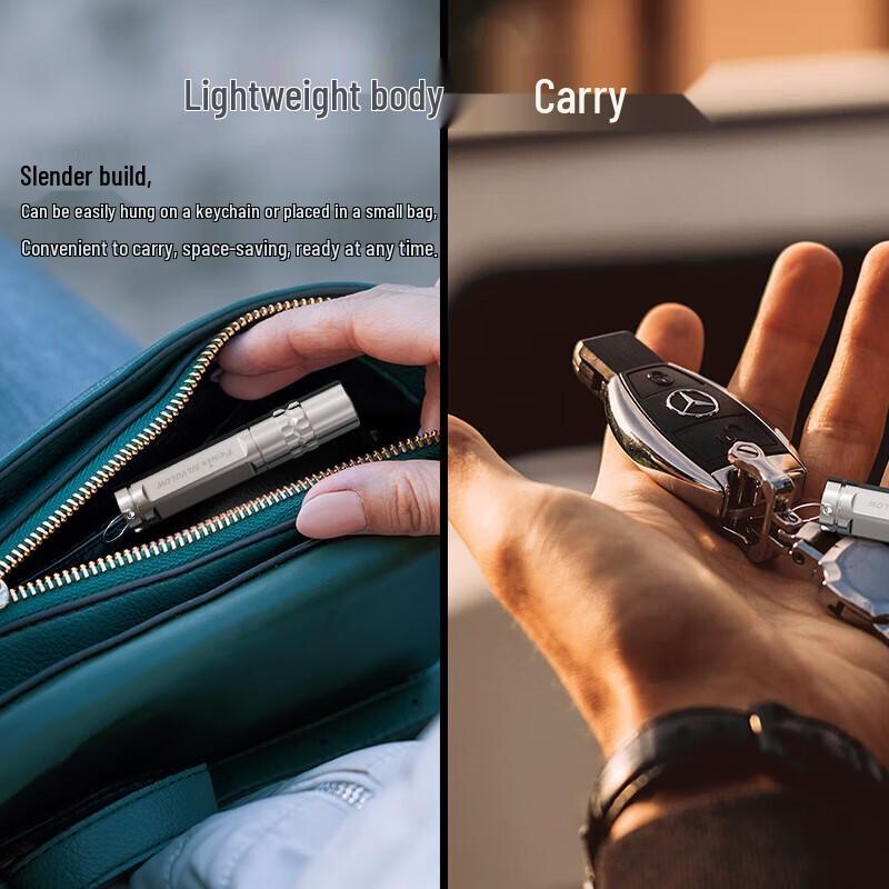 Fenix Silvglow Iridescent Mini Flashlight 10-Pack