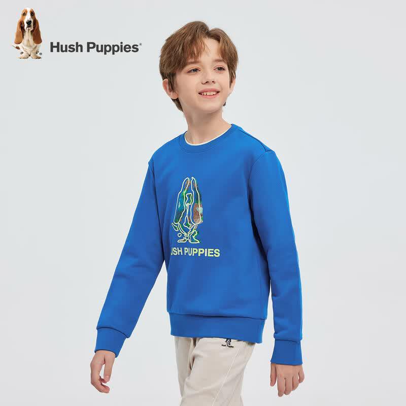 Мальчиковая толстовка с круглым вырезом Hush Puppies, весна 2026