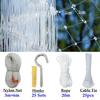 Customizable Mesh 2cmx2cm Transparent Nylon Balcony Screen Cat Protection Netting Terrace Window Pet Fall Protection Net