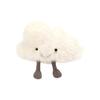 JELLYCAT Fun Items Series jellycat character happy white cloud soothing white doll plush doll 22cm high
