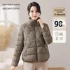 XueZhongFei Women's Stand Collar Thickened Down Jacket