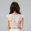 Girls Clothing Accessories Lace False Collar Hollow Shawl Cloud Shoulder Pearl Lace Shawl Antique Jewelry Fashion Accessories