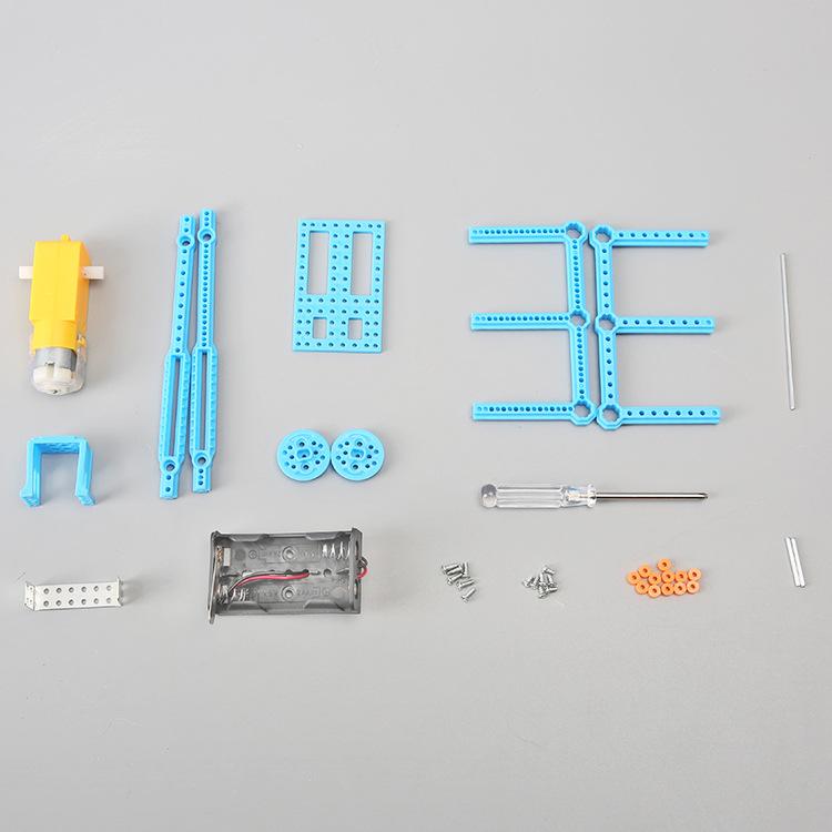 Science And Technology Small Production Biped Robot Diy Children's Fun Toys Children's Manual Scientific Experimental Model