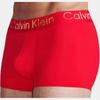 Calvin Klein Letter Waistband Jacquard Comfortable Low Rise Boxer Briefs Men Underwear China-Red LV040350MF-XAT