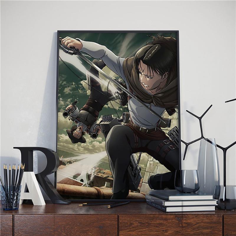 Популярная 5D Diy вышивка крестом «Атака Титанов», картина, полная дрель, набор для вышивки крестом, настенная наклейка, домашний декор