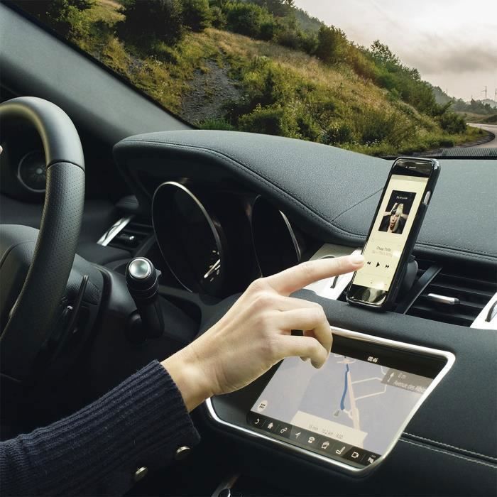 MOBILIS U.FIX Support grille d'aération pour smartphone Universel Noir