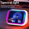TF26 Pro Smart Speaker with RGB Lights Bluetooth Music Stories Player Home Voice Assistant Alarm Clock For Bedroom Living Room