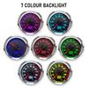 2'' 52mm Car High performance Exhaust Gas Temp Gauge 300-1300 Celsius 7 Colors Pointer EGT Gauge Meter With Stepper Motor