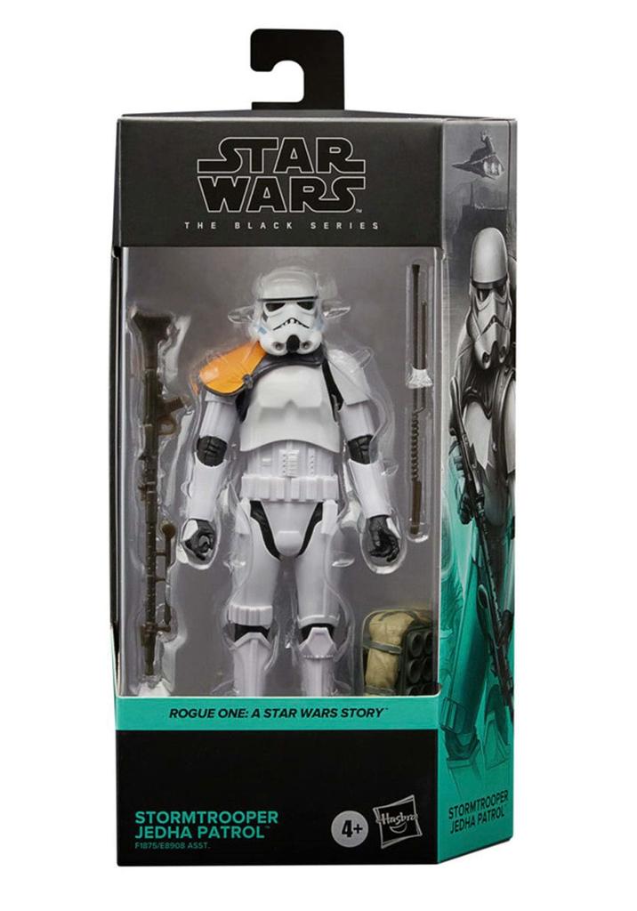 Hasbro Звездные Войны Черная Серия Штурмовик Патруль Джеды 15см Изгой Один История Звездных Войн Коллекционная Фигурка F1875 Оригинальный Продукт Один (Возраст 4+)