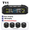 Автомобильный детектор 4 датчика tpms система контроля давления в шинах Автоматический детектор безопасности Давление Водонепроницаемый Давление в шинах Температура
