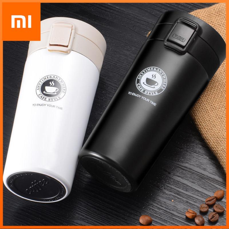 Xiaomi 380/510 мл Кофейная кружка Термос из нержавеющей стали Автомобильная термокружка для занятий спортом на открытом воздухе Вакуумная фляга Сохраняет холод и тепло Термокружка