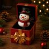 Unique Christmas Gift for Adults Magic Pop-Up Box, Cute Reindeer Santa Claus Gingerbread Prank Entertaining Gag Present Reusable Spring-Loaded