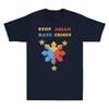Stop AAPi Hate Stop Asian Hate Crime Vintage Unisexs Short Sleeve TShirt