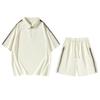 Men's Summer 2026 Cool Ice Silk Short Sleeve Running Set