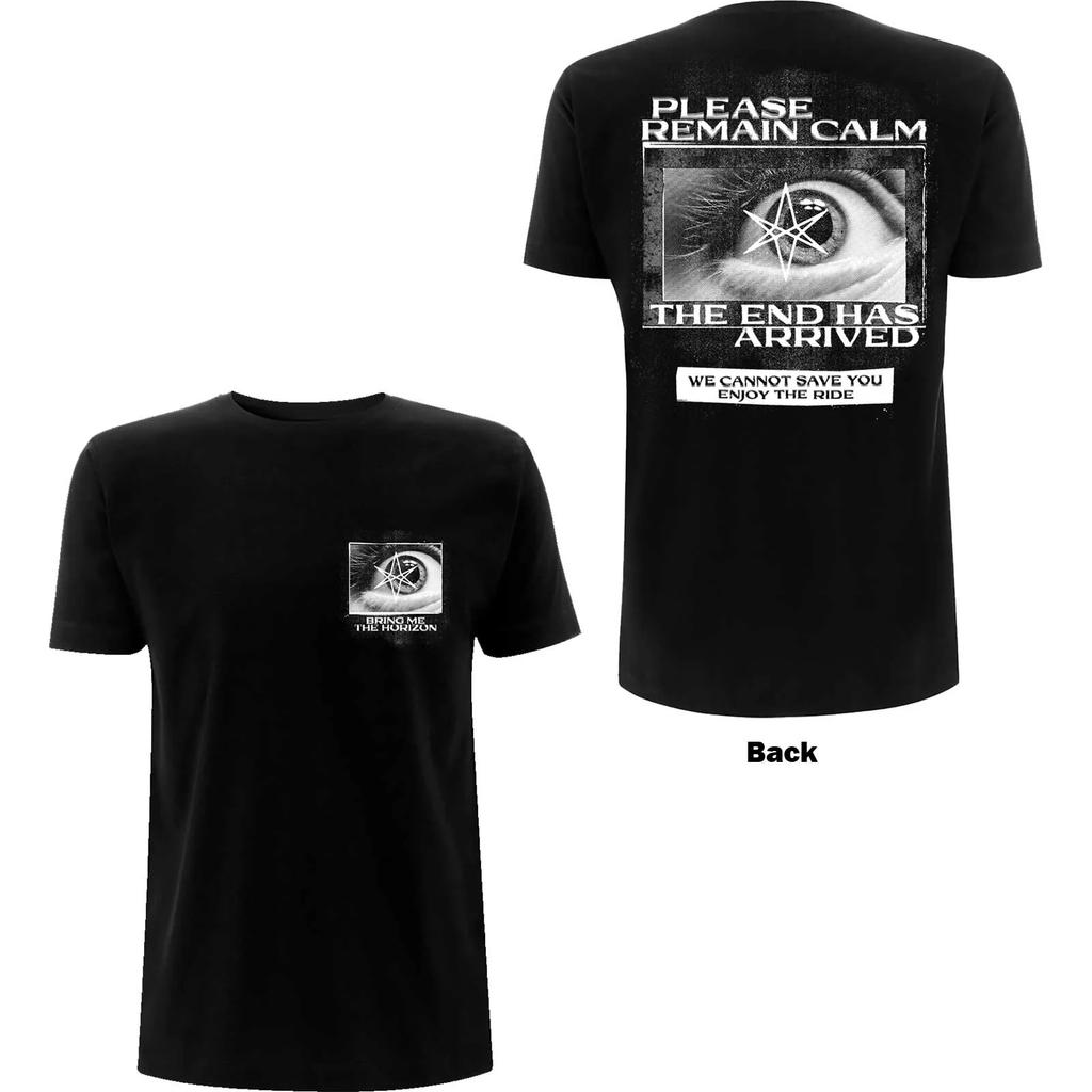 Bring Me The Horizon T-Shirt: Remain Calm OFFICIAL NEW