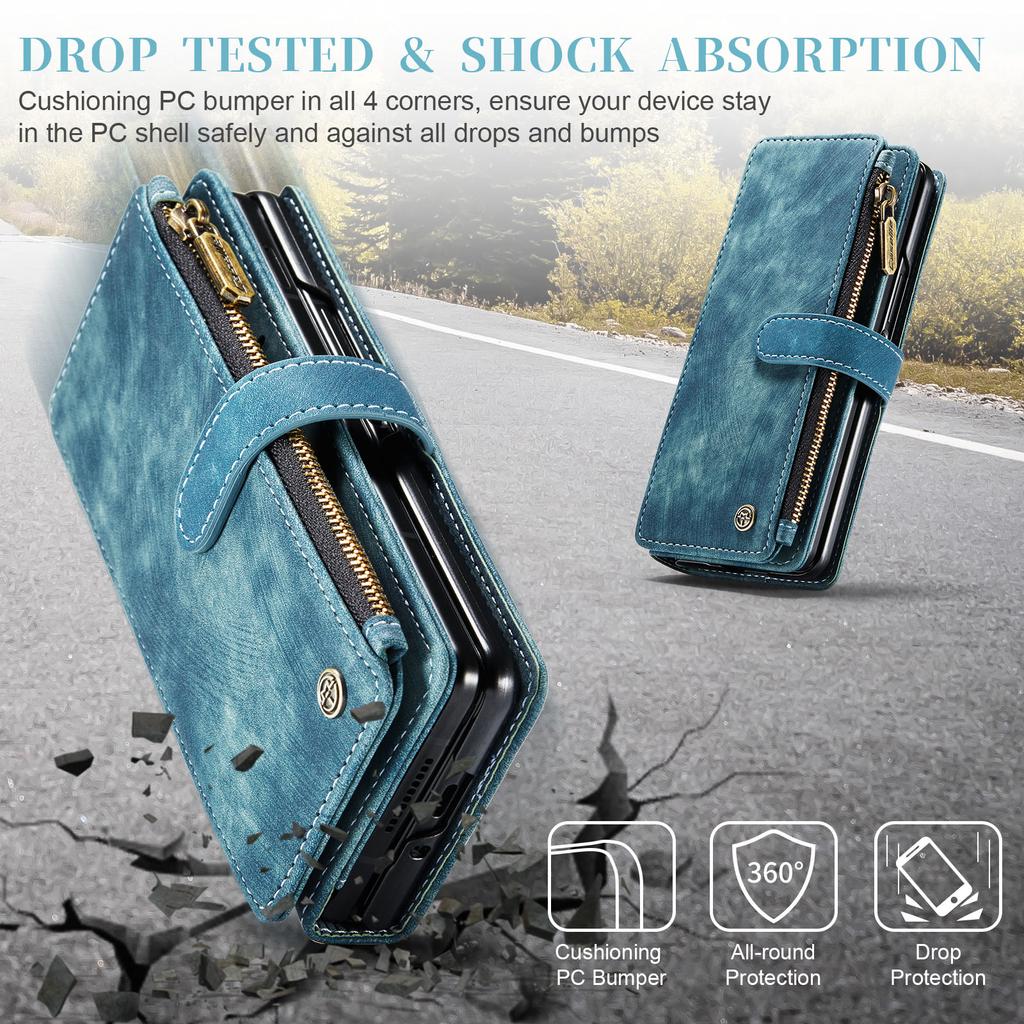 Anti -Knock Full Protection Leather Cover Case For Samsung Galaxy Z Fold 4 Fold3 Fold4 Fold 3 5g S23 Ultra S22 Plus S21 S20 Fe