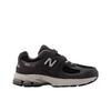 New Balance NB 2002 Сетка Замша Липучка Модные Удобные Стильные Крутые Амортизирующие Кроссовки Детские Кроссовки Черный Серый PV2002RA