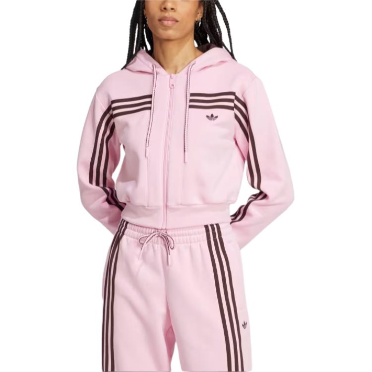 adidas Оригинальная куртка 70-х Женская Розовая JN7665