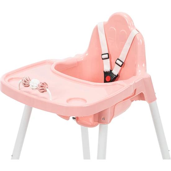 Розовый стульчик для кормления с игрушками для маленьких детей, стул для кормления, высокое качество, детские стульчики с ковриком для кормления