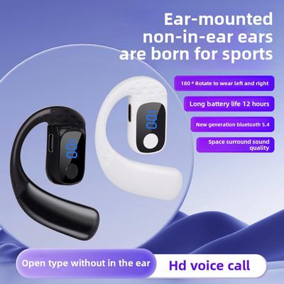 Беспроводные Bluetooth-наушники с подвесным ушным вкладышем, вращающиеся влево и вправо, с функцией вызова высокой четкости и долгим сроком службы