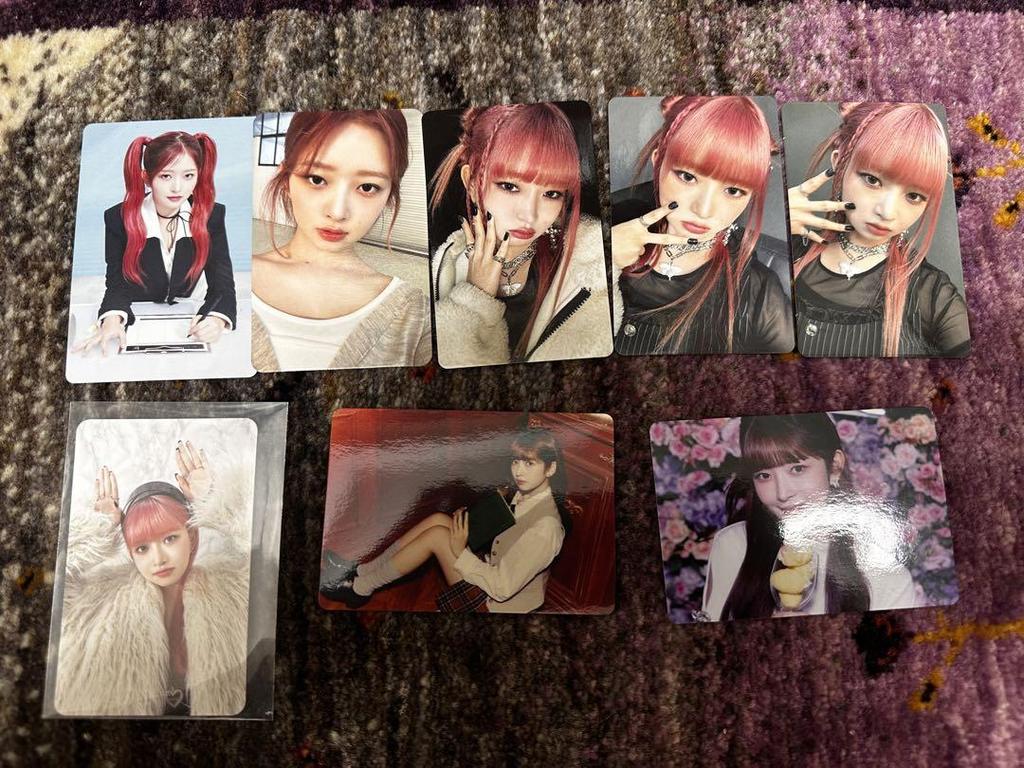 [Б/У] IVE REI Рей Постер Торговая карточка