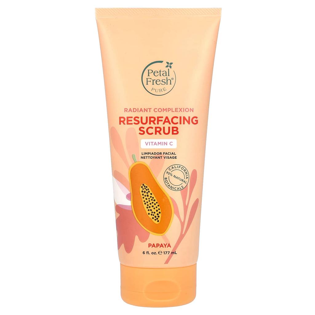 Pure Radiant Complexion Resurfacing Scrub, Papaya, 177Ml(6Fl Oz)