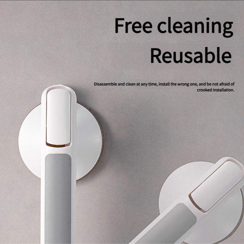 Настенный поручень для ванной, ручки для душа на присосках, поручень для ванной комнаты, съемный поручень безопасности для душа для пожилых людей