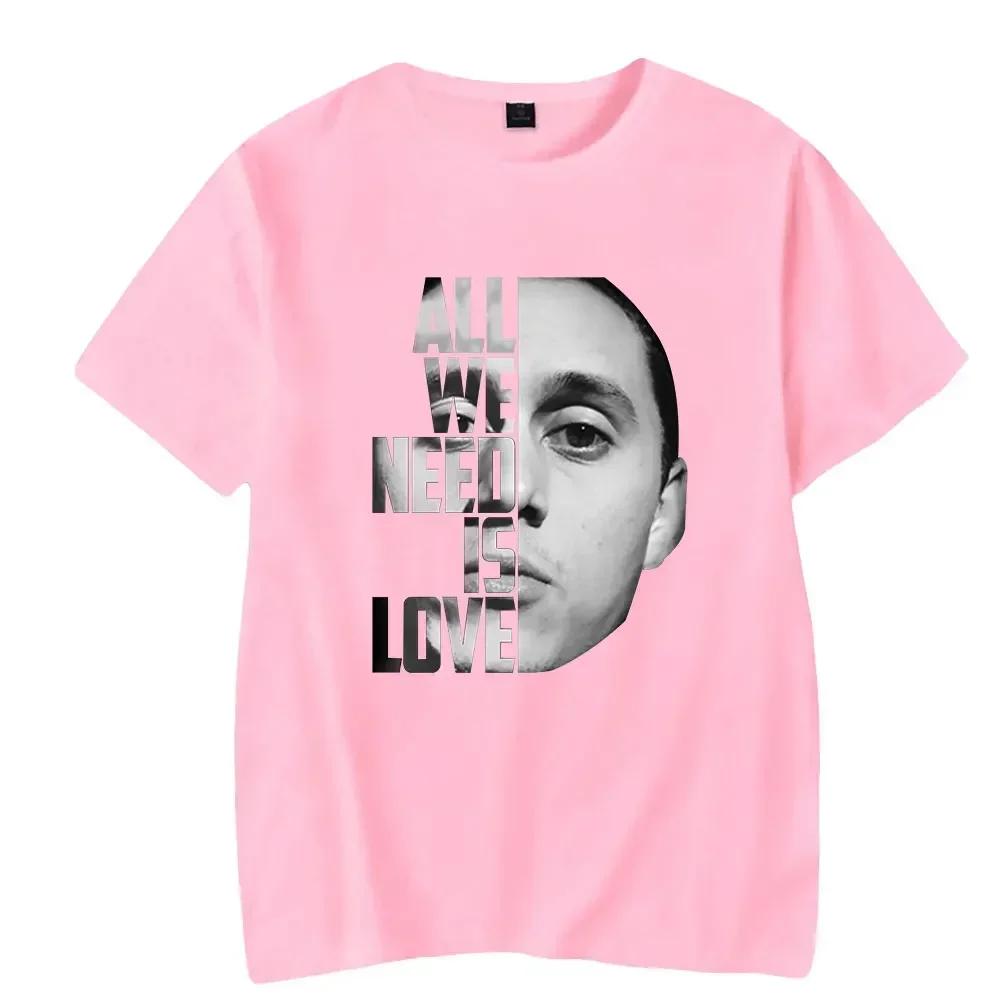 Мужская Женская Футболка Мода Canserbero Мерч Хип-Хоп Футболка Мужская Летняя Повседневная Мужская Футболка Хипстер Футболка Мужская Стритвир