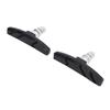 2pcs Bike Brake Pads Bicycle V Brake Pads Bike Brake Blocks Kit for MTB Mountain Road Bicycle Low