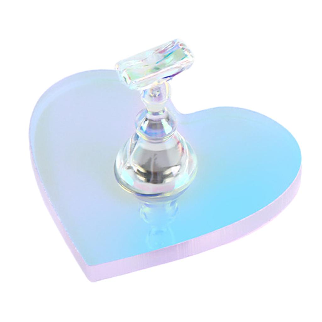 Nail Stand for Press On Nail Holder Acrylic Nail Art Display Stand Magnetic Nail Tips Practice Holder Salon Supplies
