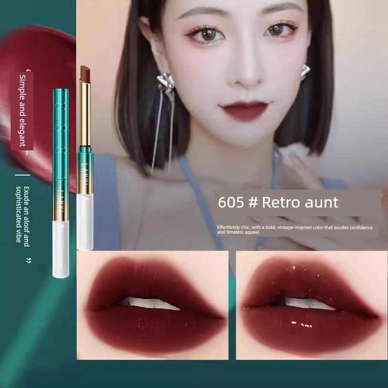 Lipstick Big Brand Genuine Goods Official Flagship Store Does Not Fade No Stain on Cup Long-Lasting White Lipstick for Students