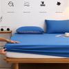 Новая простыня с 2 наволочками, 3 шт./1 комплект постельного белья, простыня, наматрасник, хлопковый защитный чехол для кровати, регулируемые наматрасники для одиночного двуспального