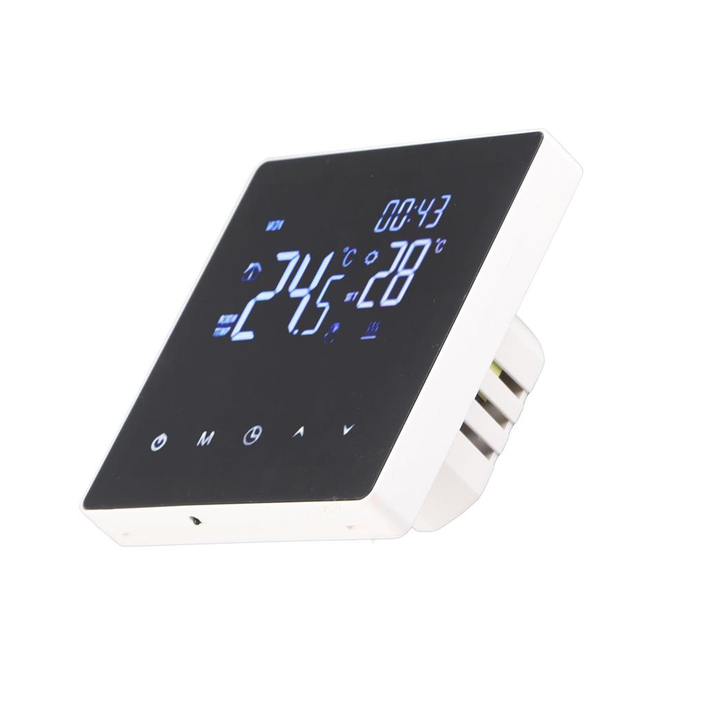 Термостат с сенсорным экраном и цифровым дисплеем, постоянный регулятор температуры для котла напольного отопления