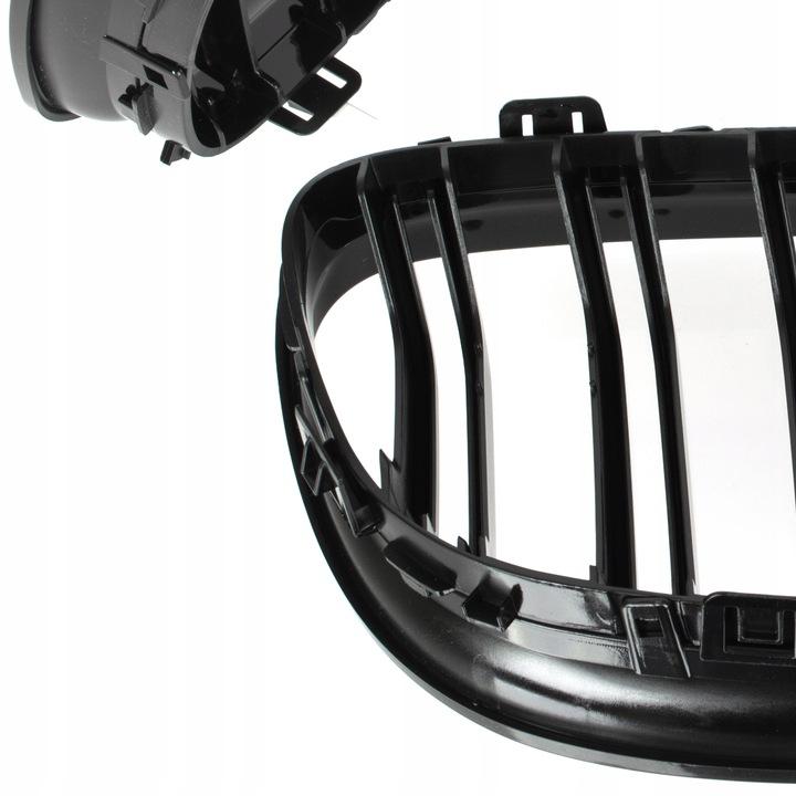Nerki Grill Atrapa Czarny Połysk Do Bmw E90 E91Lifting 2008-2013