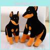 Adorable Plush Doberman Dog Soft Toy Perfect For Kids Birthday Gifts And Cuddles