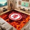 Middlesbrough Football Print Crystal Velvet Rug, Comfortable Water Absorbent Non Slip Indoor Floor Carpet