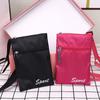 Color Fashion Over The Shoulder Small Square Mobile Phone Bag Letter Storage Bag Messenger Bag