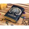 Beautiful Journal For Sketches Book Traveling Book Blank Spell Book Leather Journal Tree of Life