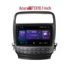 Acura TSX 10.1" Восьмиядерная Android Смарт-навигация с 4G, 4+64 ГБ и совместимостью с CarPlay
